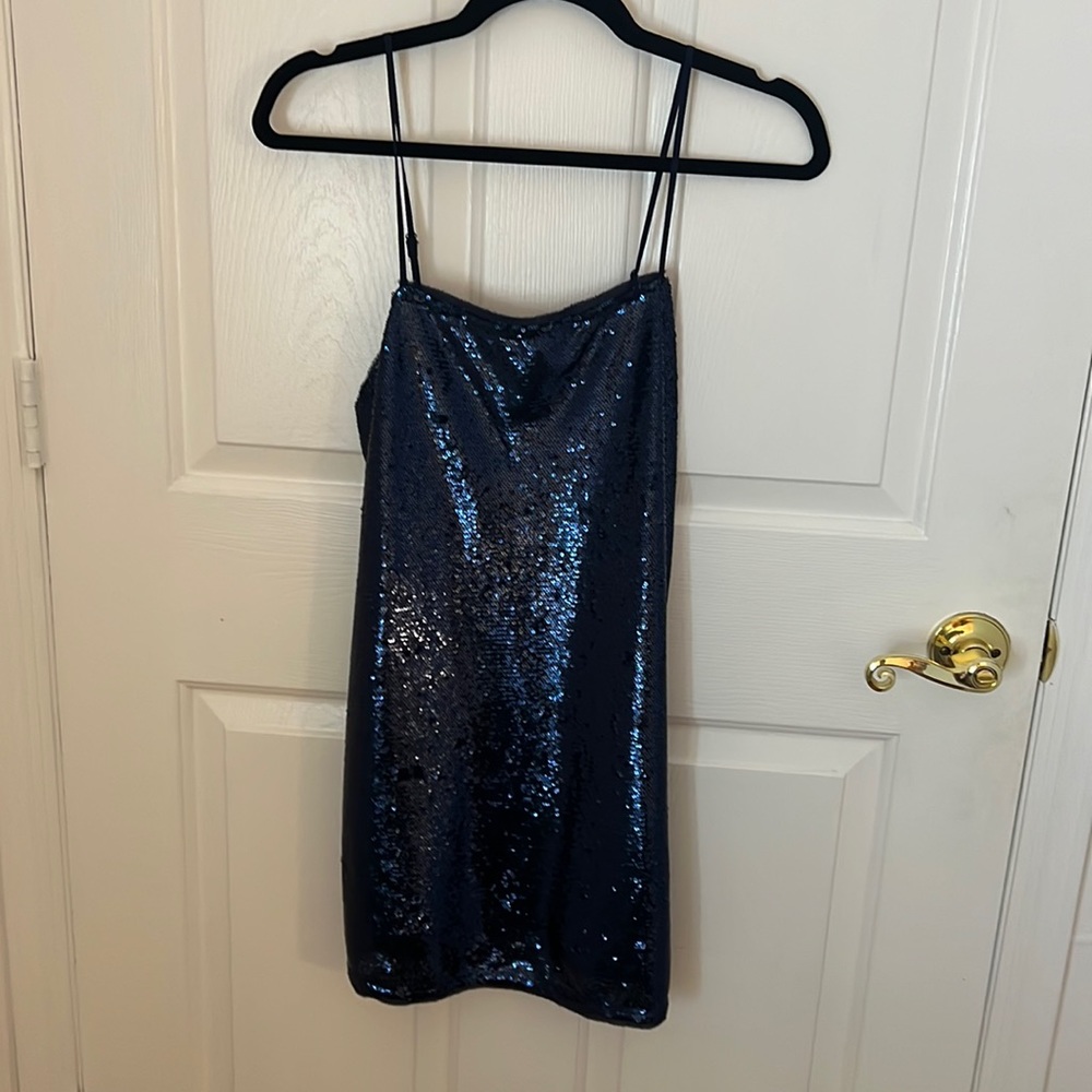 Free People Sequin Mini Dress